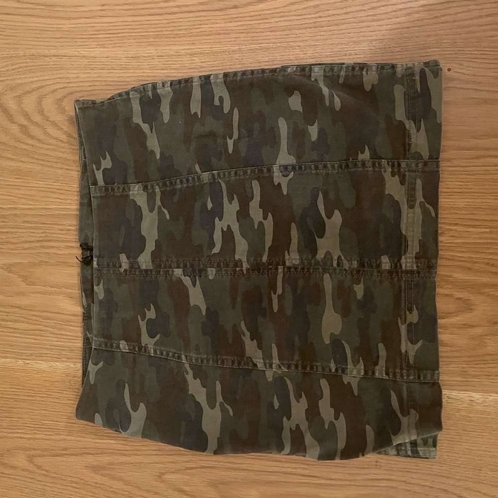 Free People Camo Skirt